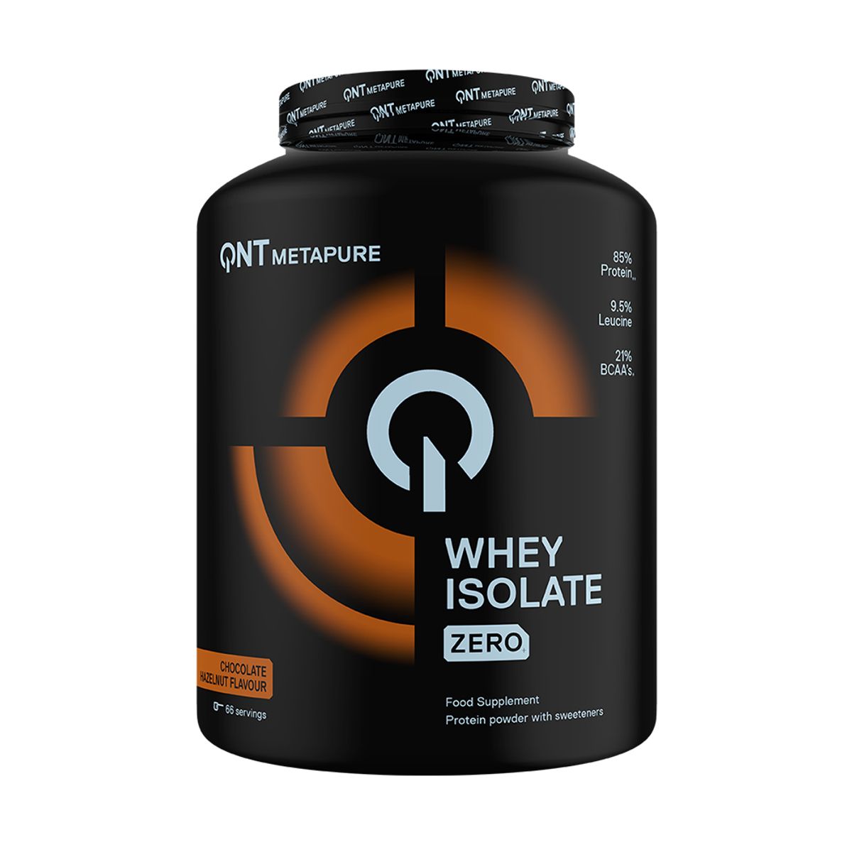 QNT - Proteina Metapure Whey Isolate Zero Carb 2Kg Chocolate Hazelnut QNT