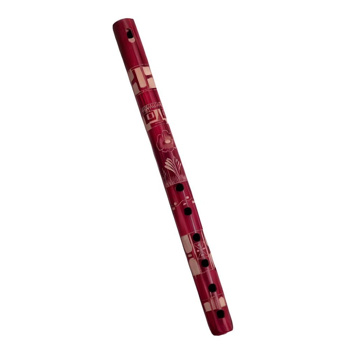 GENERICO - QUENA NORTINA DE MATERIAL  MADERA PA-H4-E1