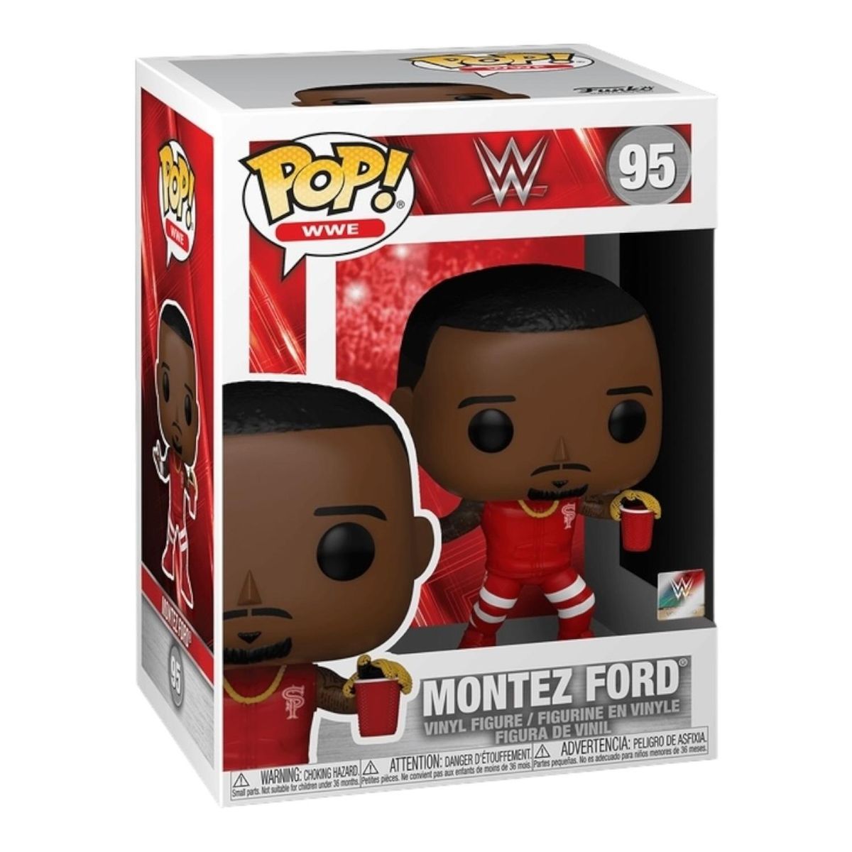 FUNKO - FIGURA COLECCIONABLE FUNKO POP WWE - MONTEZ FORD