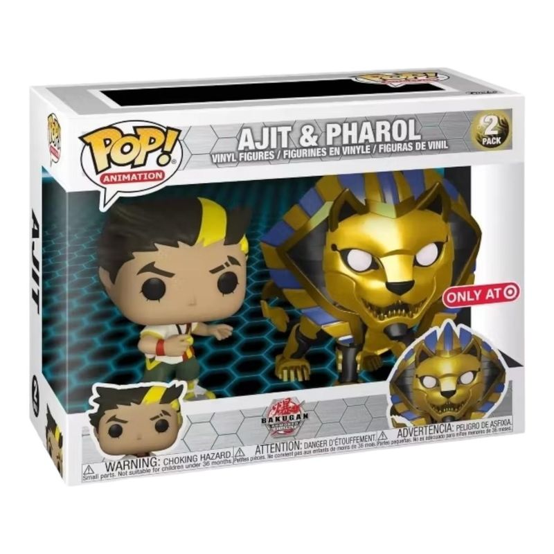 FUNKO - FIGURA COLECCIONABLE FUNKO POP BAKUGAN - AJIT & PHAROL