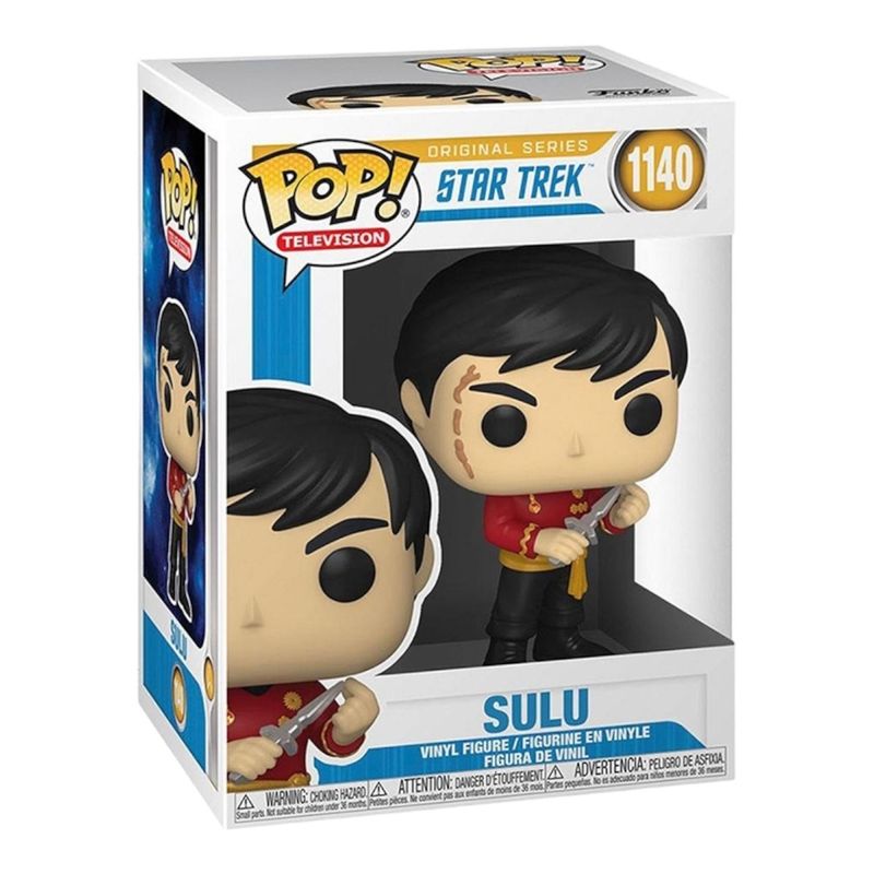 FUNKO - FIGURA COLECCIONABLE FUNKO POP STAR TREK - SULU