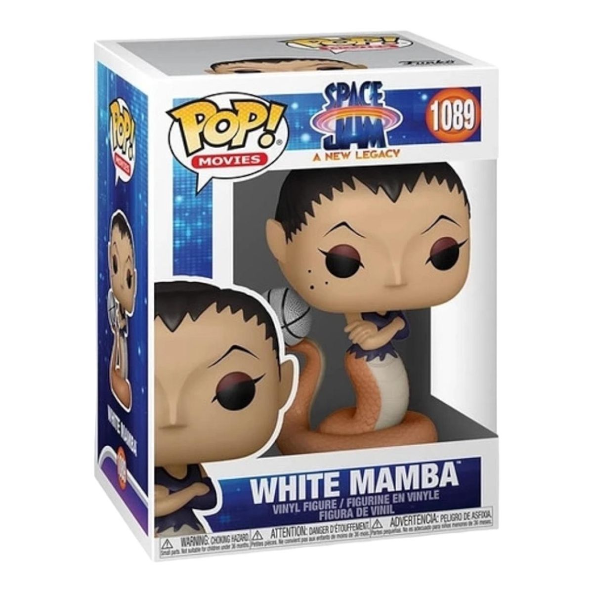 FUNKO - FIGURA COLECCIONABLE FUNKO POP SPACE JAM - WHITE MAMBA