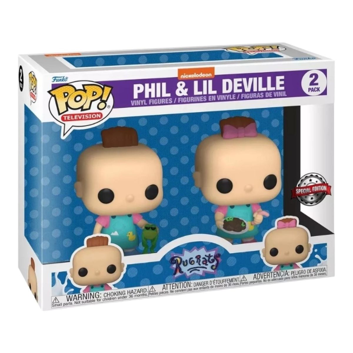 FUNKO - FIGURA RUGRATS FUNKO POP RUGRATS - PHIL & LIL DEVILLE