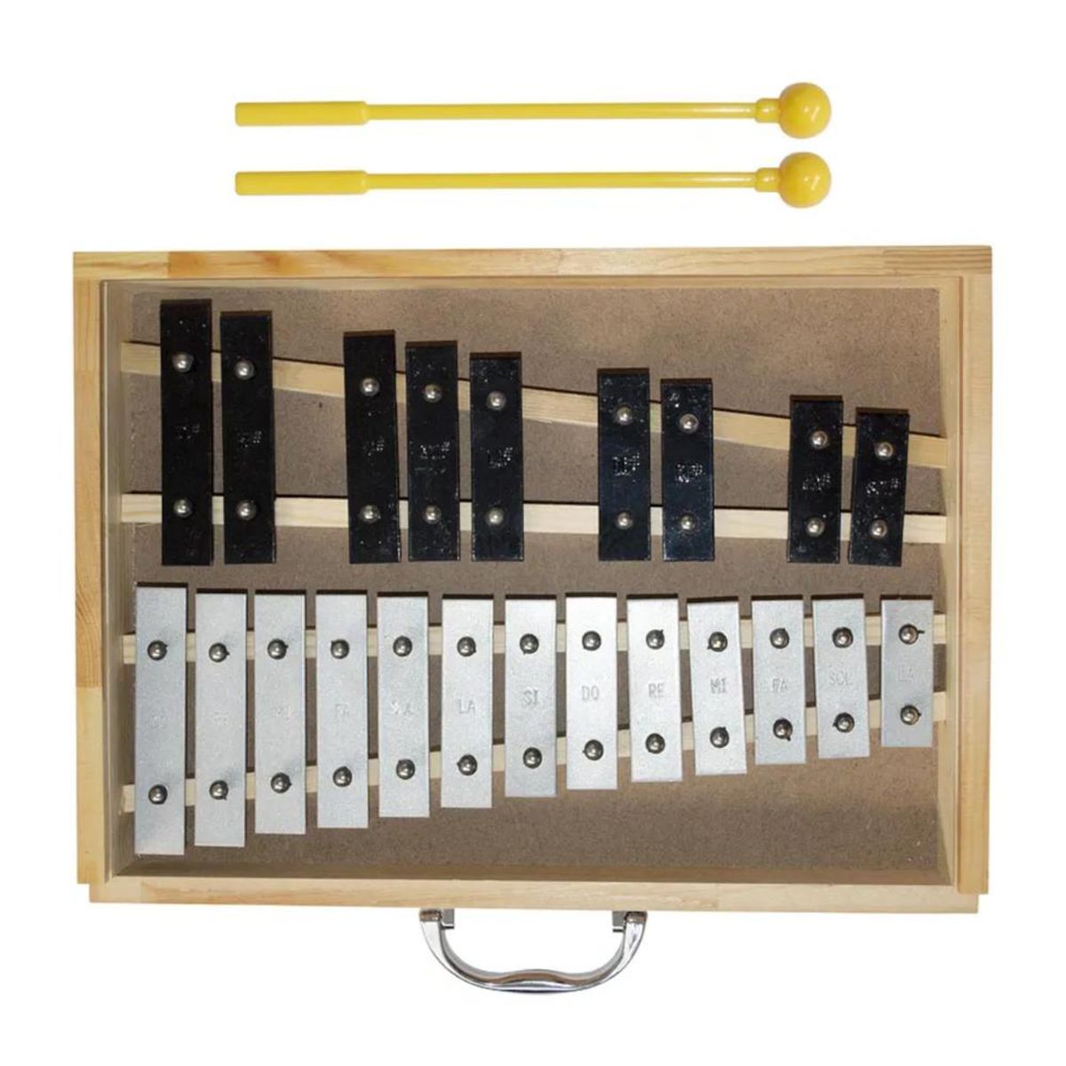 ALLEGRO - Metalofono Cromatico 22 notas Allegro ALL22AG - Crema