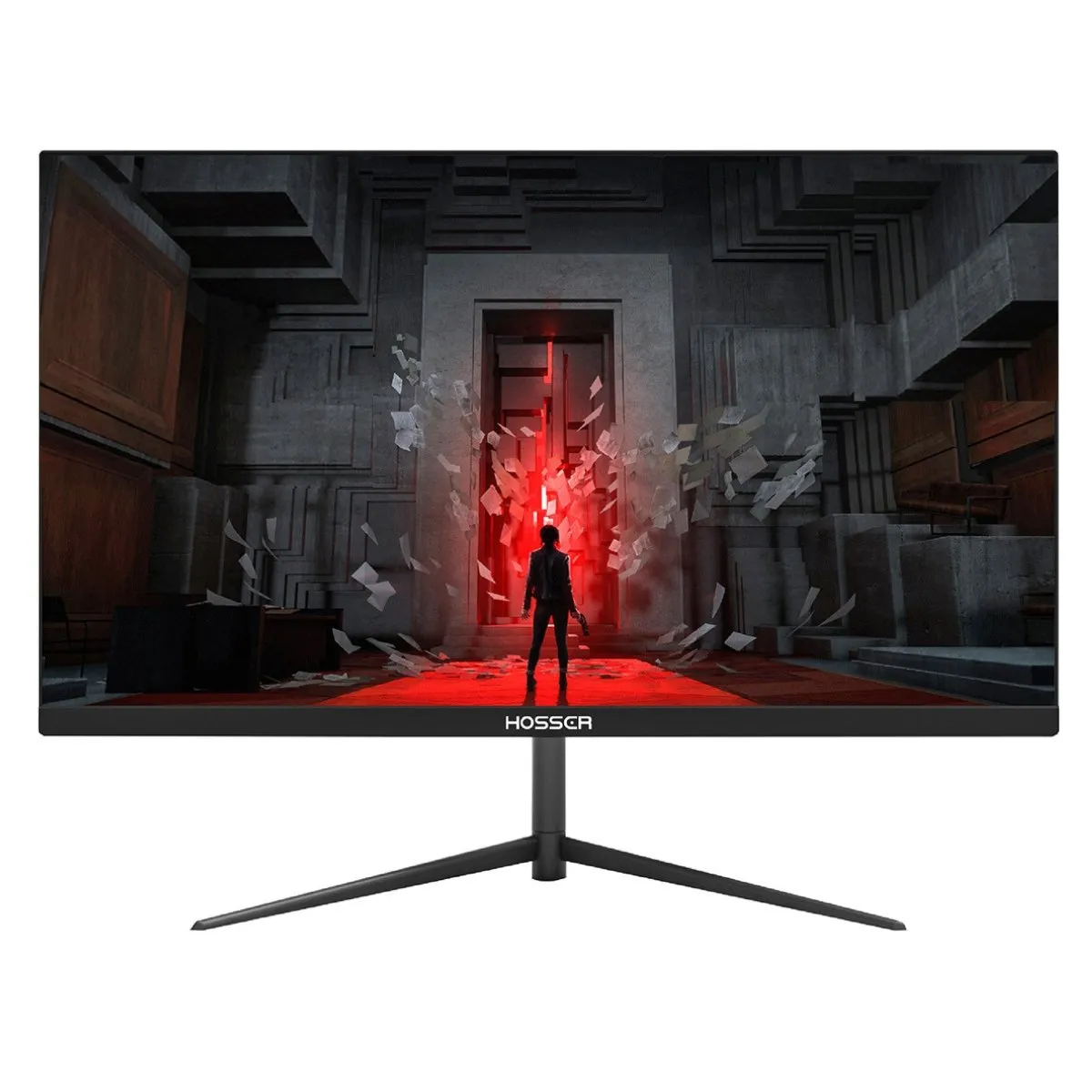 HOSSER - Monitor Notebook PC Plano 24 Pulgadas Hosser Full HD HDMI