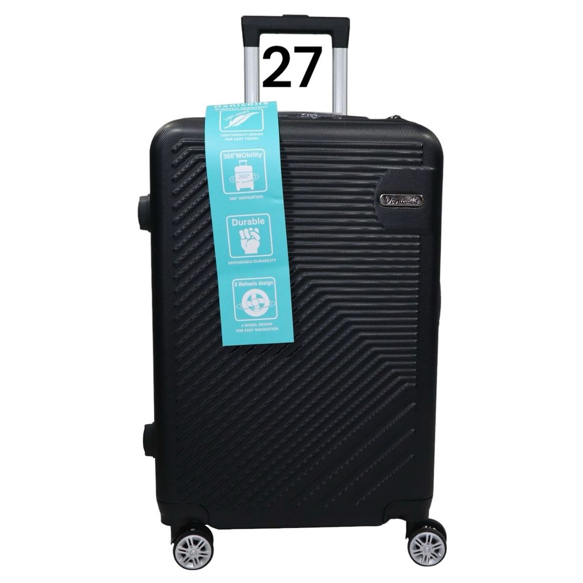 DINASTELLA - Maleta ABS JR1801 27 Negro