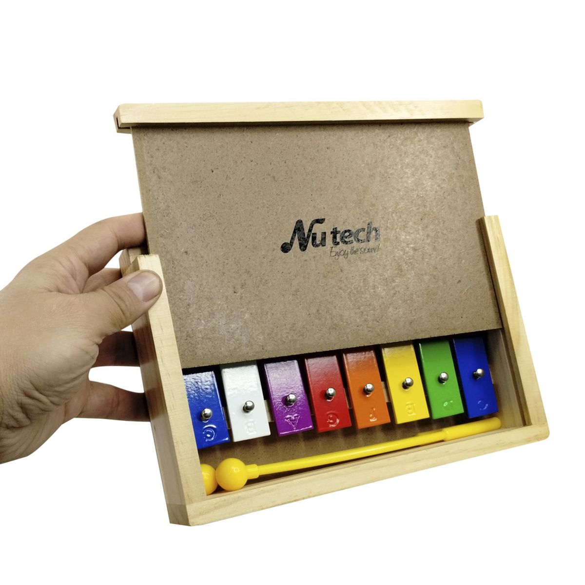 NUTECH - Metalofono 8 notas colores Nutech 5937