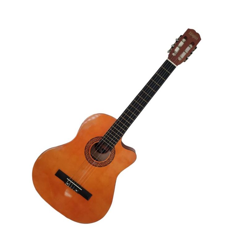 ZARAGOZA - Guitarra Clasica 39" con cutaway Zaragoza ZAD-101 Natural - Naranjo