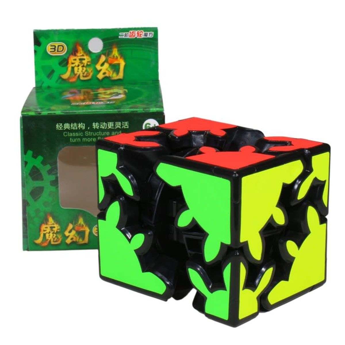 GENERICO - 2x2x2 Gear Shift Cubo Mágico Rubik