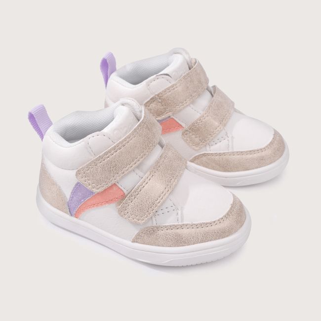 OPALINE - Zapatilla Bebé niña Blanco 39204 Opaline