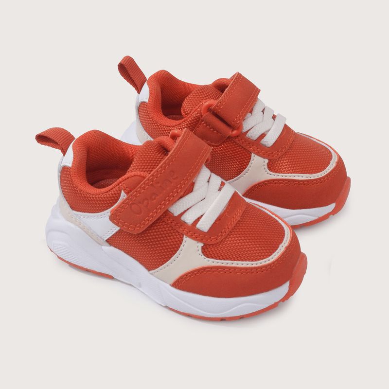 OPALINE - Zapatilla Bebé niño Rojo 39209 Opaline