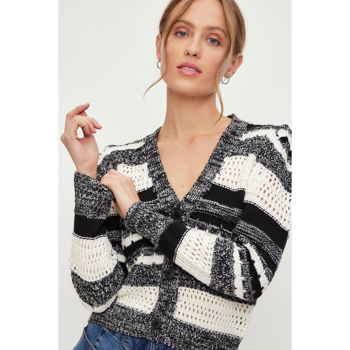 IO - Sweater Negro Mujer Io