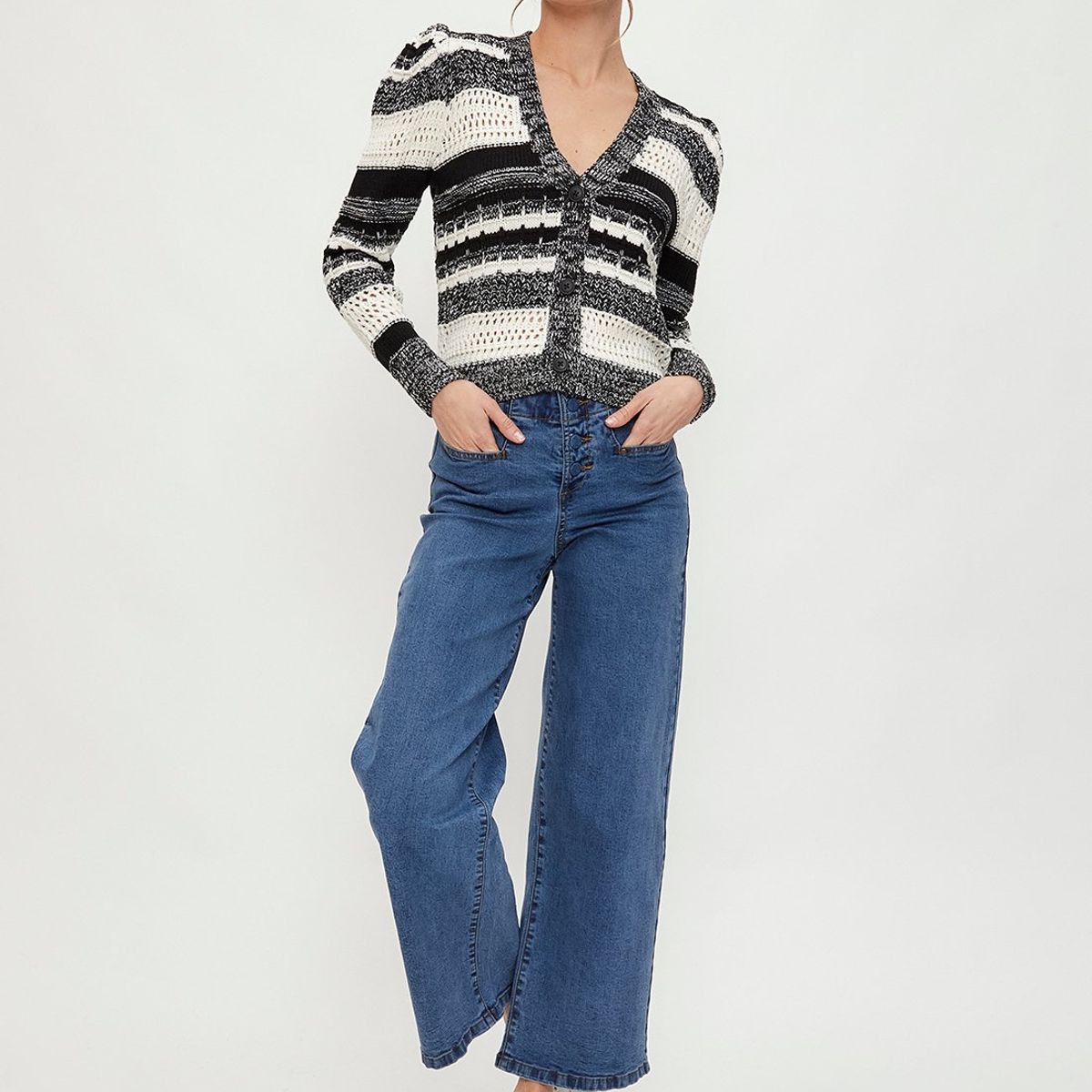 IO - Sweater Negro Mujer Io