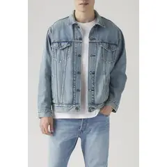 LEVIS - Chaqueta Hombre Relaxed Fit Trucker Azul