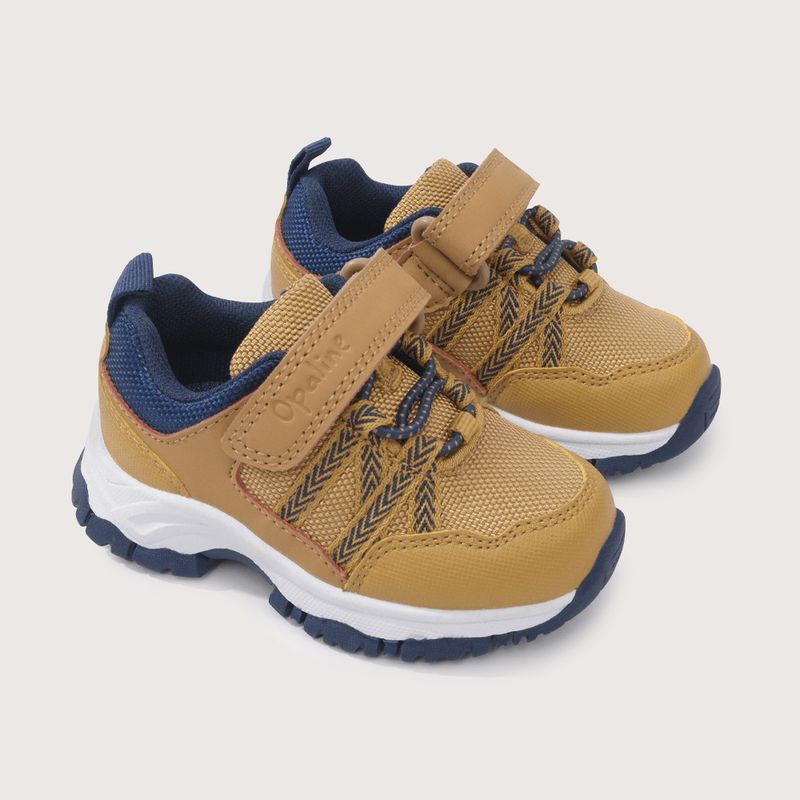 OPALINE - Zapatilla Bebé niño Amarillo 39202 Opaline