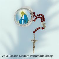 Rosario Italiano Religio Madera Perfumada Milagrosa