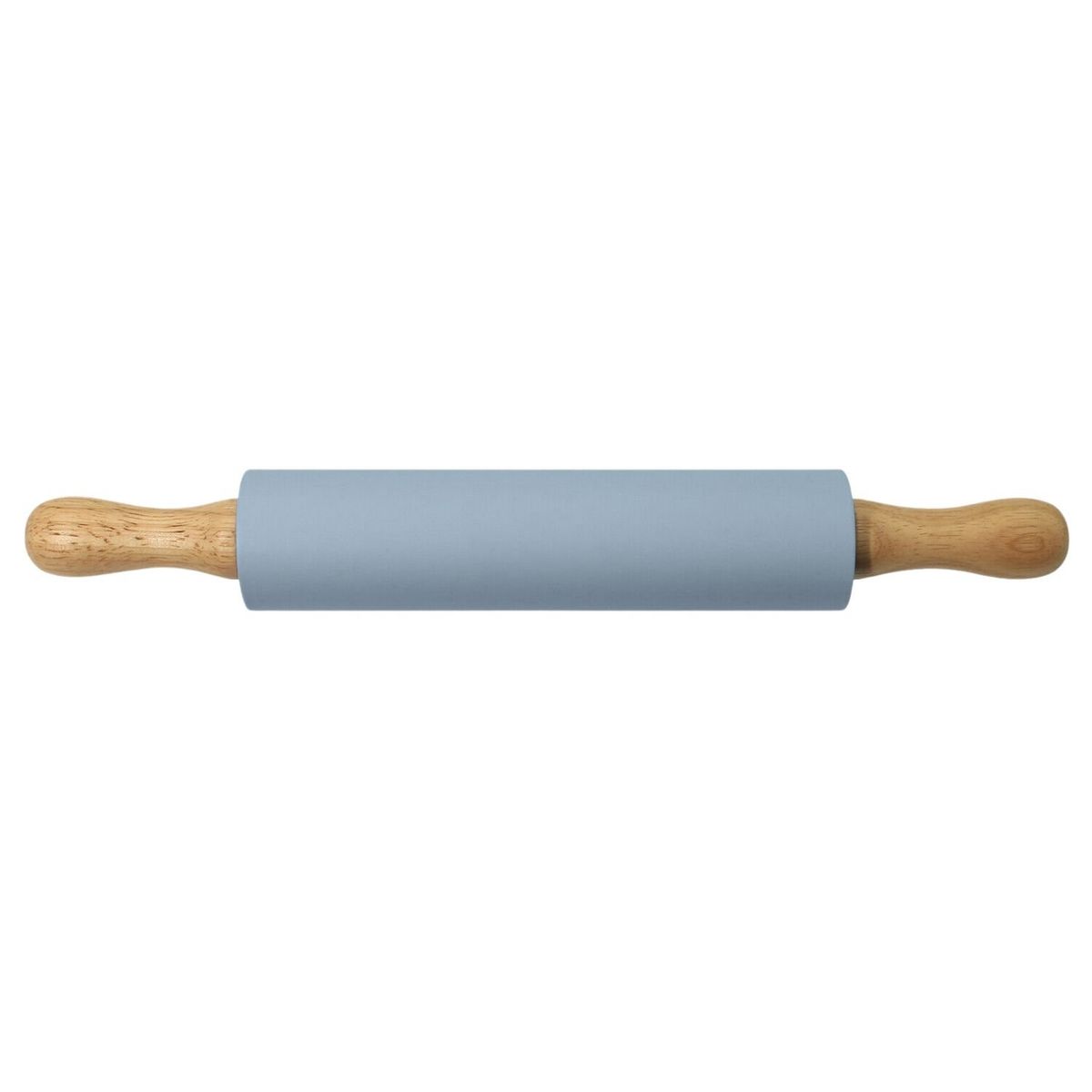 GENERICO - Uslero Gris Plástico con Mangos de Madera Cocina 31 cm.