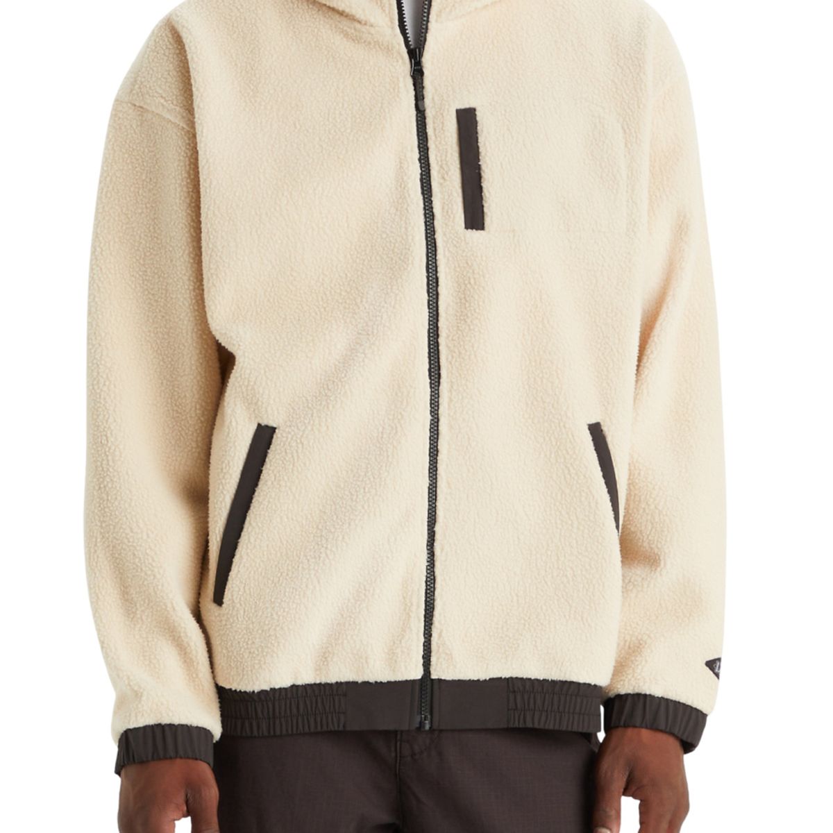 LEVIS - Polerón Hombre Relaxed Fit Pop Hooded Sherpa Blanco Levis