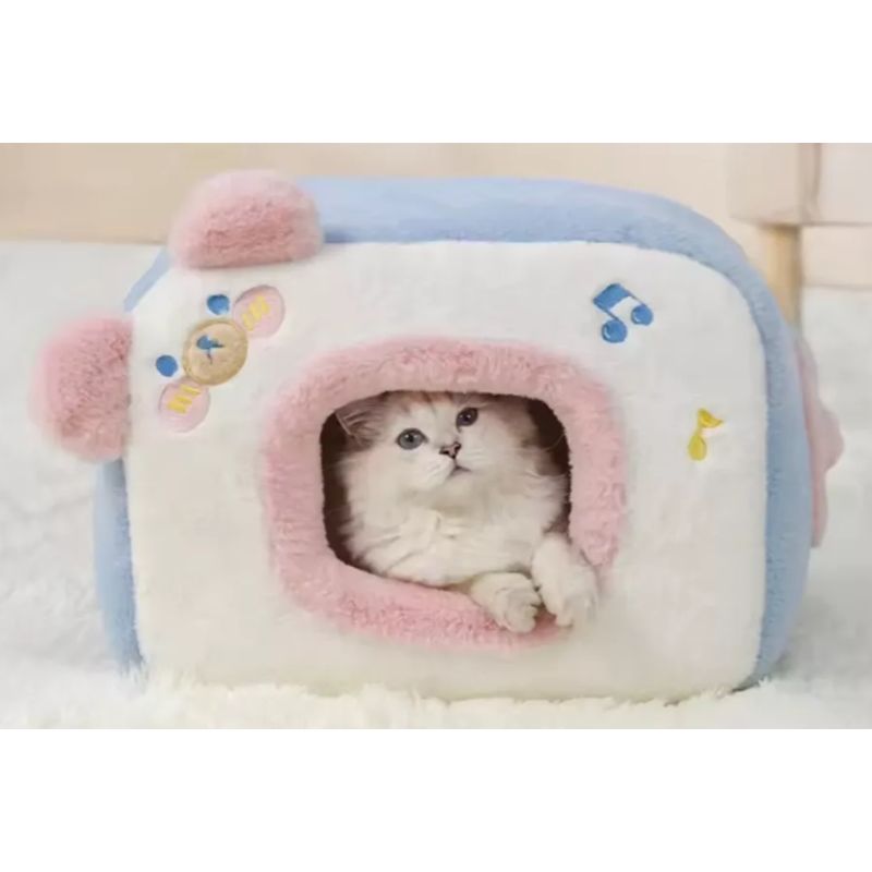 GENERICO - Cama Refugio Casa Para Gatos Y Perros Pequeños Calidad Extra