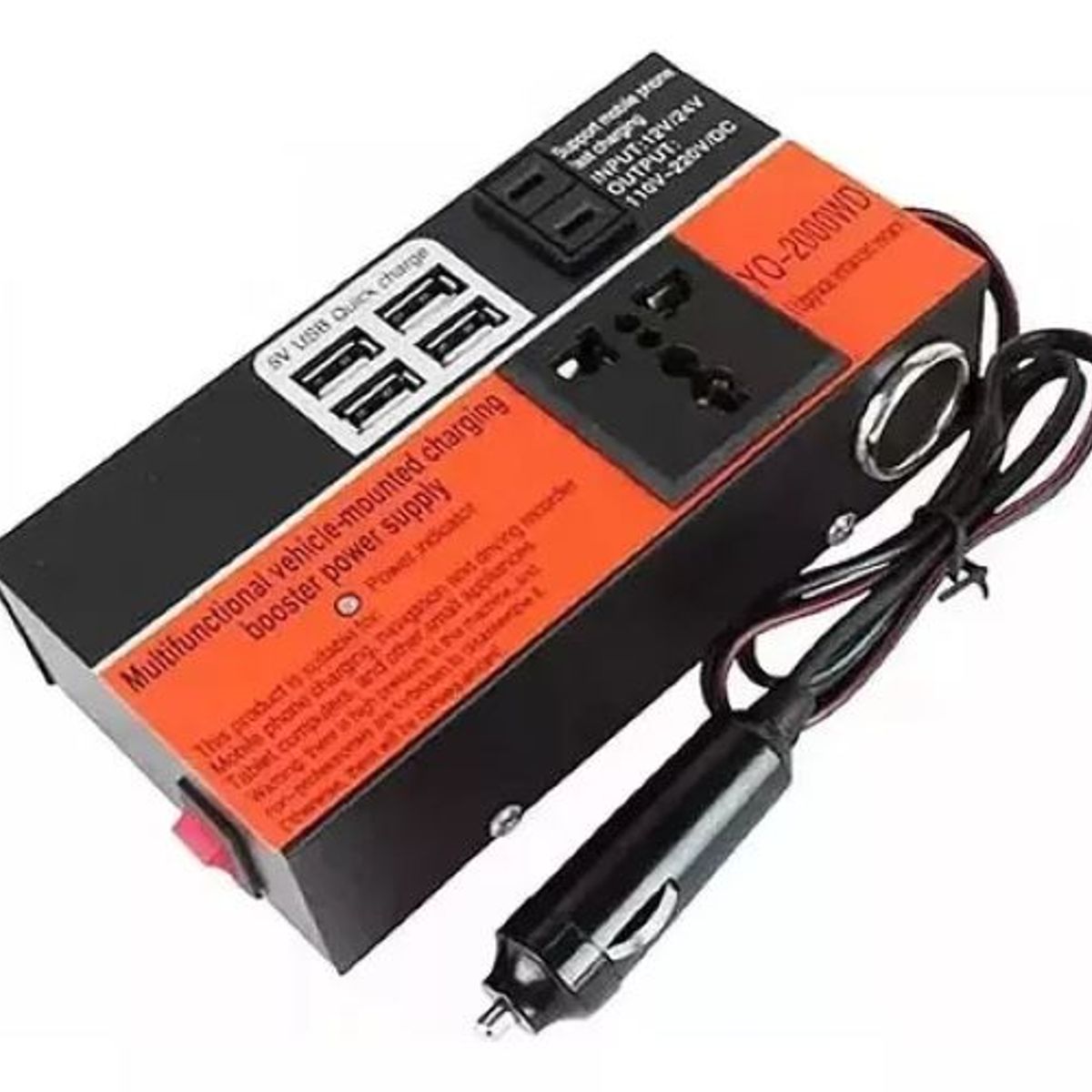 SHOP EHOME BAG - Inversor Conversor Corriente Auto 1500w 12v 220v