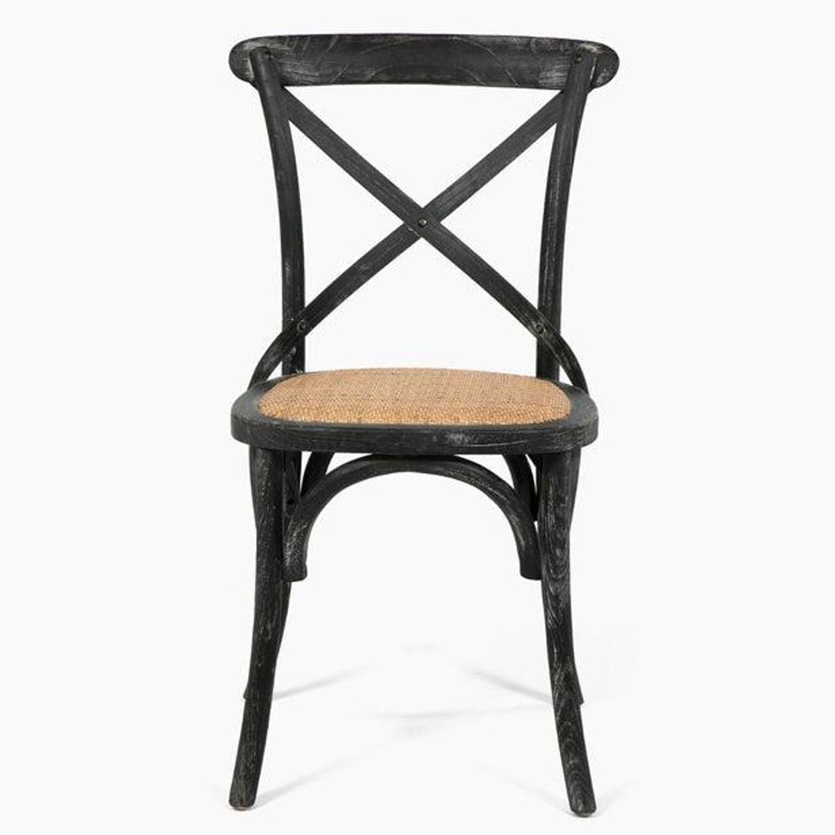 SPAZZIO - Kit 2 sillas Retro negras - Negro.