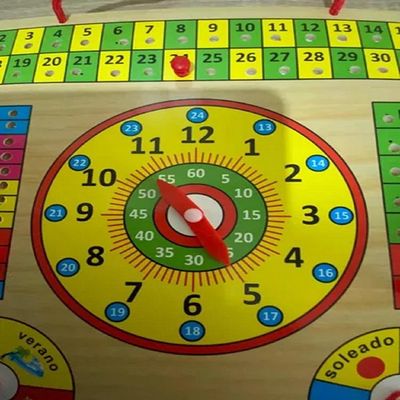 Imagen 2 del producto Tablero reloj calendario Montessori PB-C3