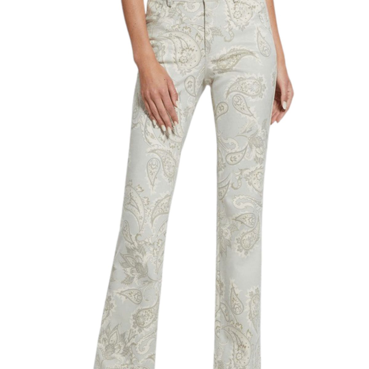 GUESS - Pantalon Sexy Suede Boot Crema Guess