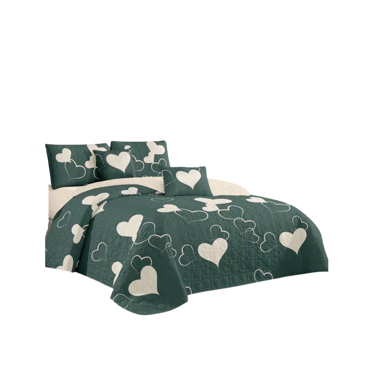 GENERICO - Cubrecama Quilt De Verano King Diseños Estampados TF