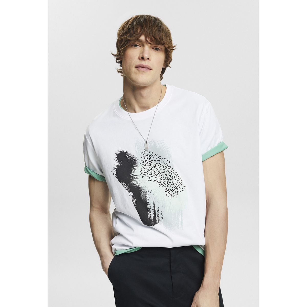 ESPRIT - Polera Manga Corta Hombre Esprit ESPRIT
