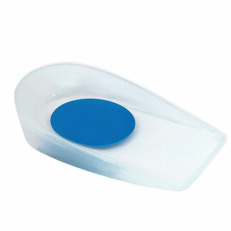 BLUNDING - Taloneras para espolon calcaneo en silicona - Blanco - Talla L
