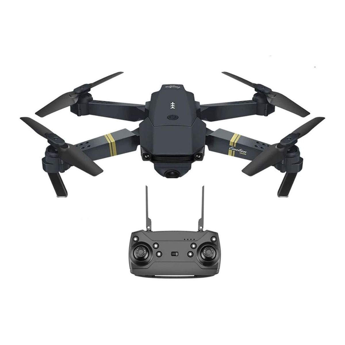 IMPORTCLICK - Drone Profesional Cámara 4k Dual Wifi Black