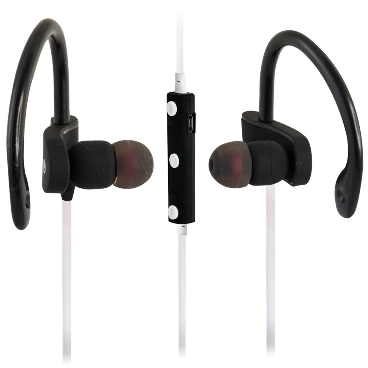 MICROLAB - Audifonos Inalambricos Bluetooth Deportivo Action-Fit Blanco