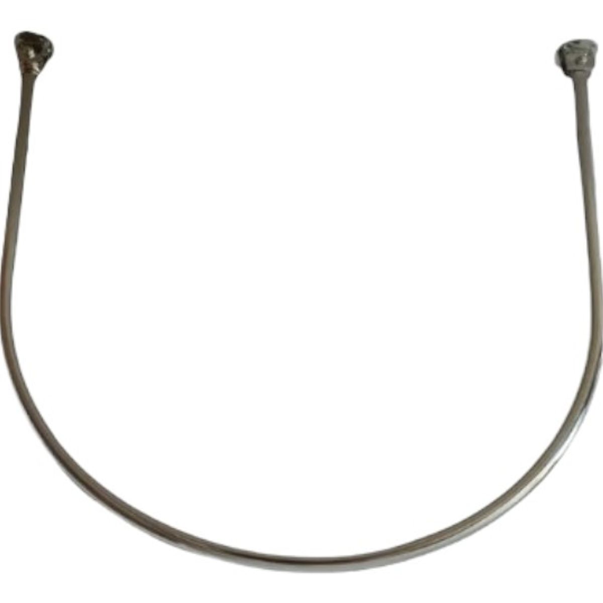 GENERICO - Aro De Metal Cromado Para Cortina Probador Tienda O Boutique