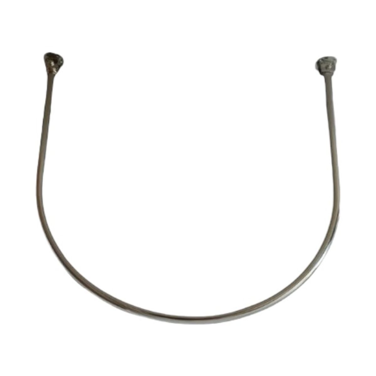 GENERICO - Aro De Metal Cromado Para Cortina Probador Tienda O Boutique
