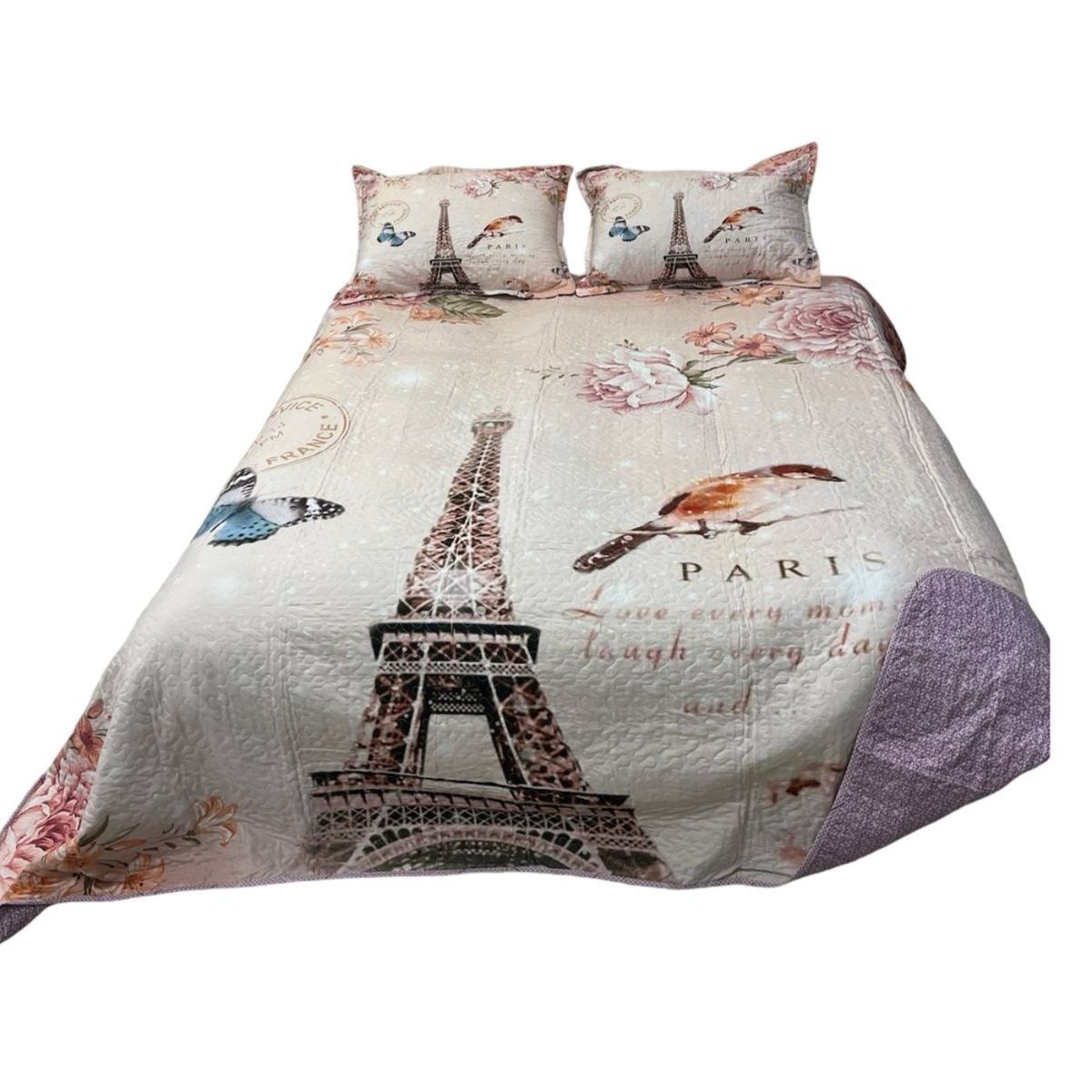 GENERICO - Quilt Reversible 2P - Primavera y Verano D6