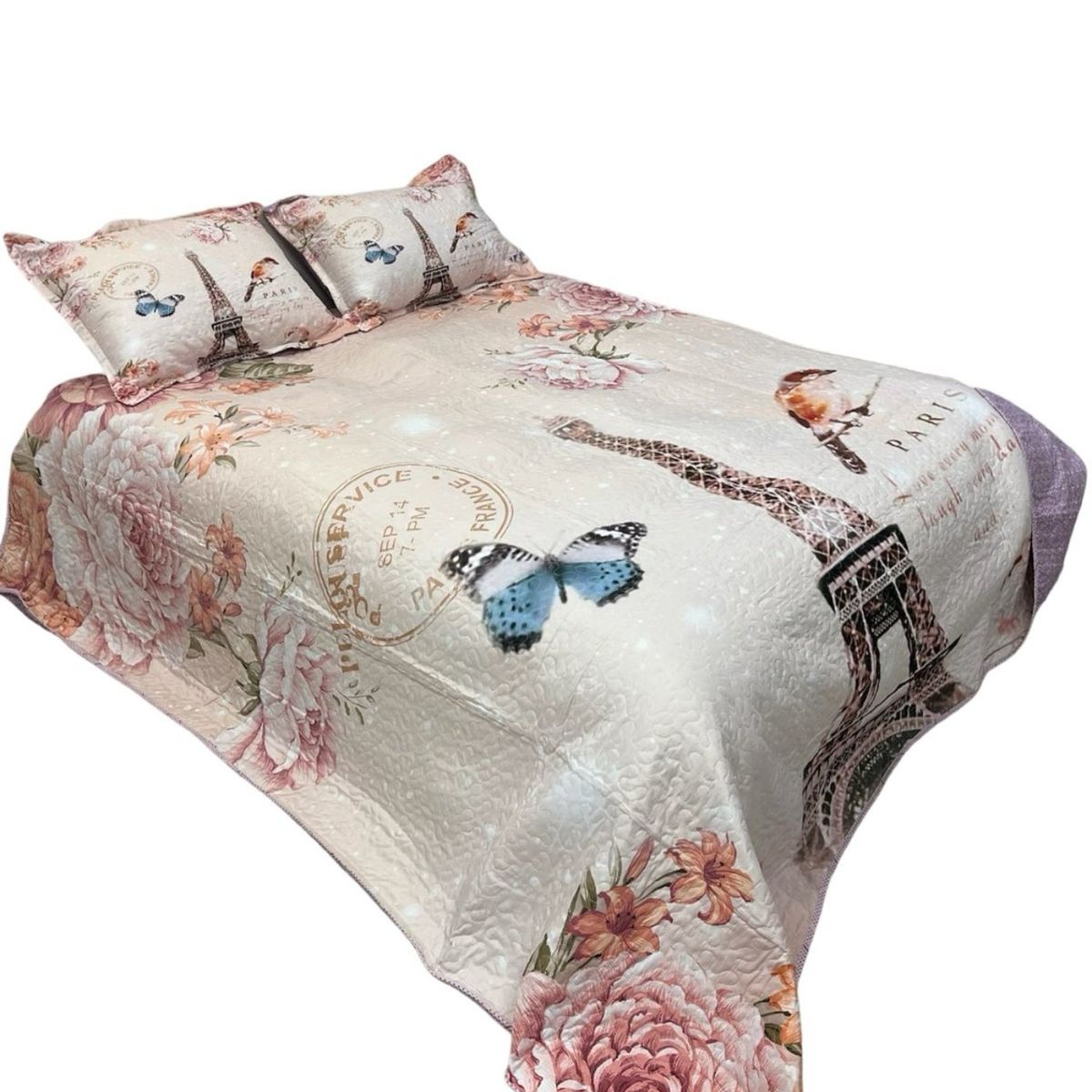 GENERICO - Quilt Reversible 2P - Primavera y Verano D6