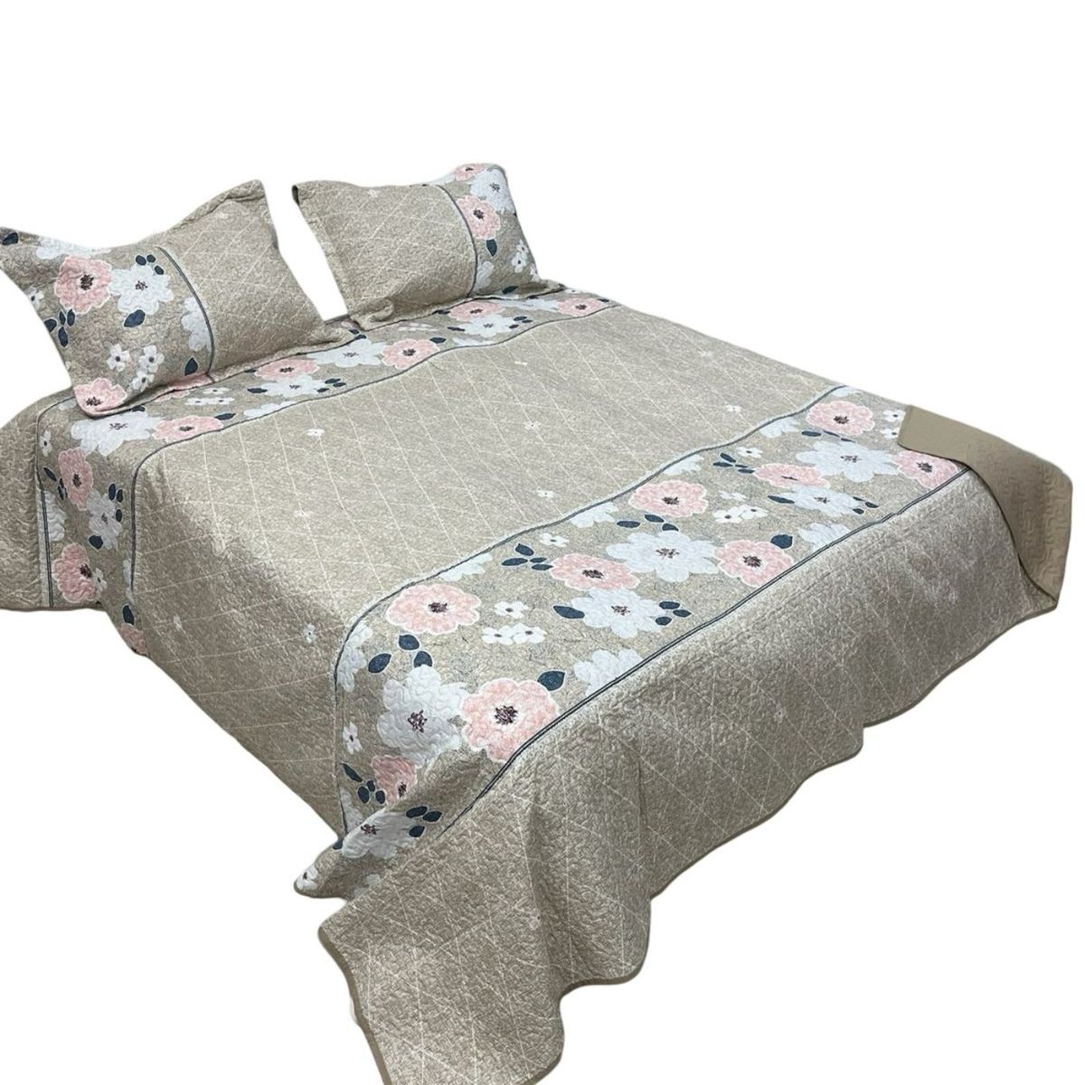 GENERICO - Quilt Reversible 2P - Primavera y Verano D26