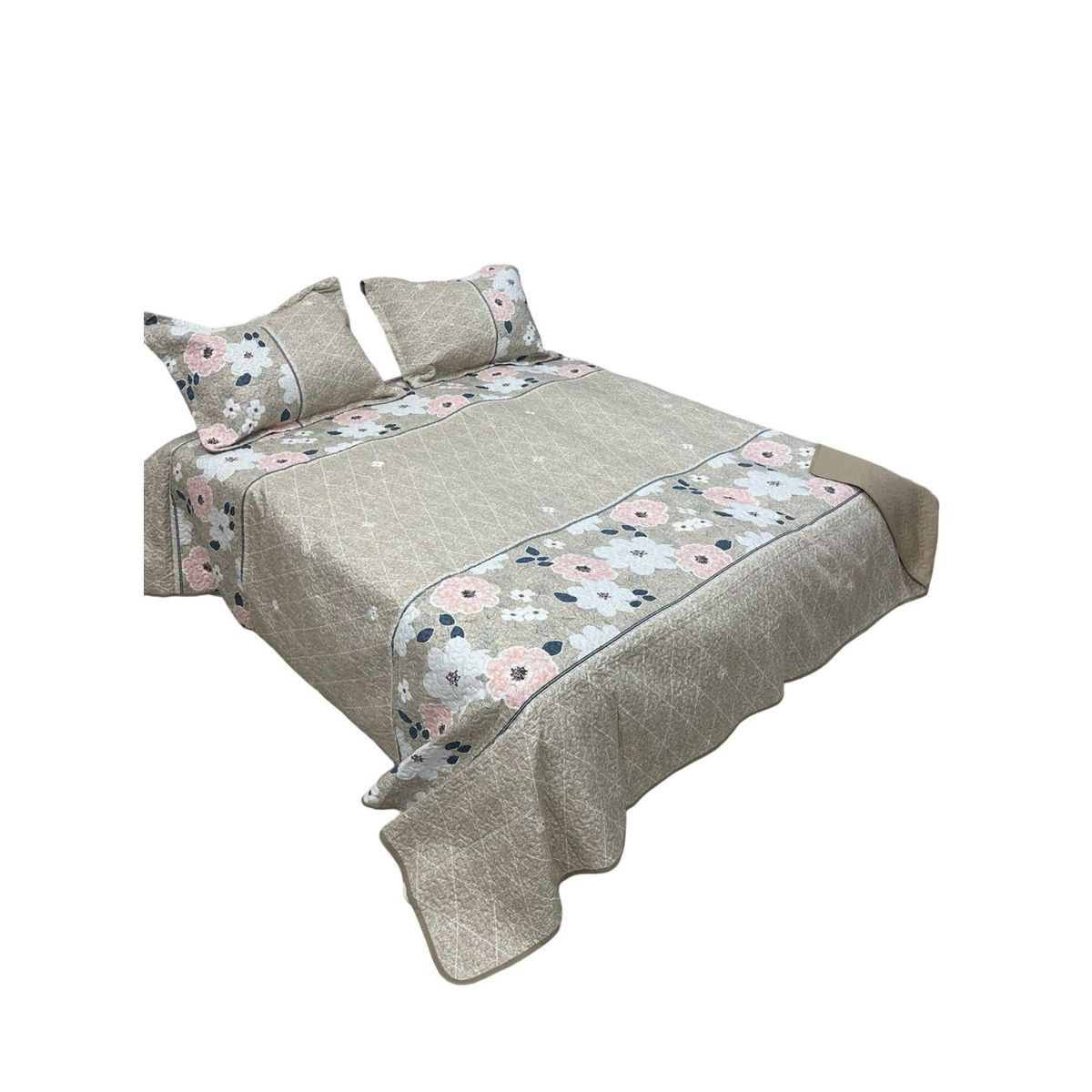 GENERICO - Quilt Reversible 2P - Primavera y Verano D26