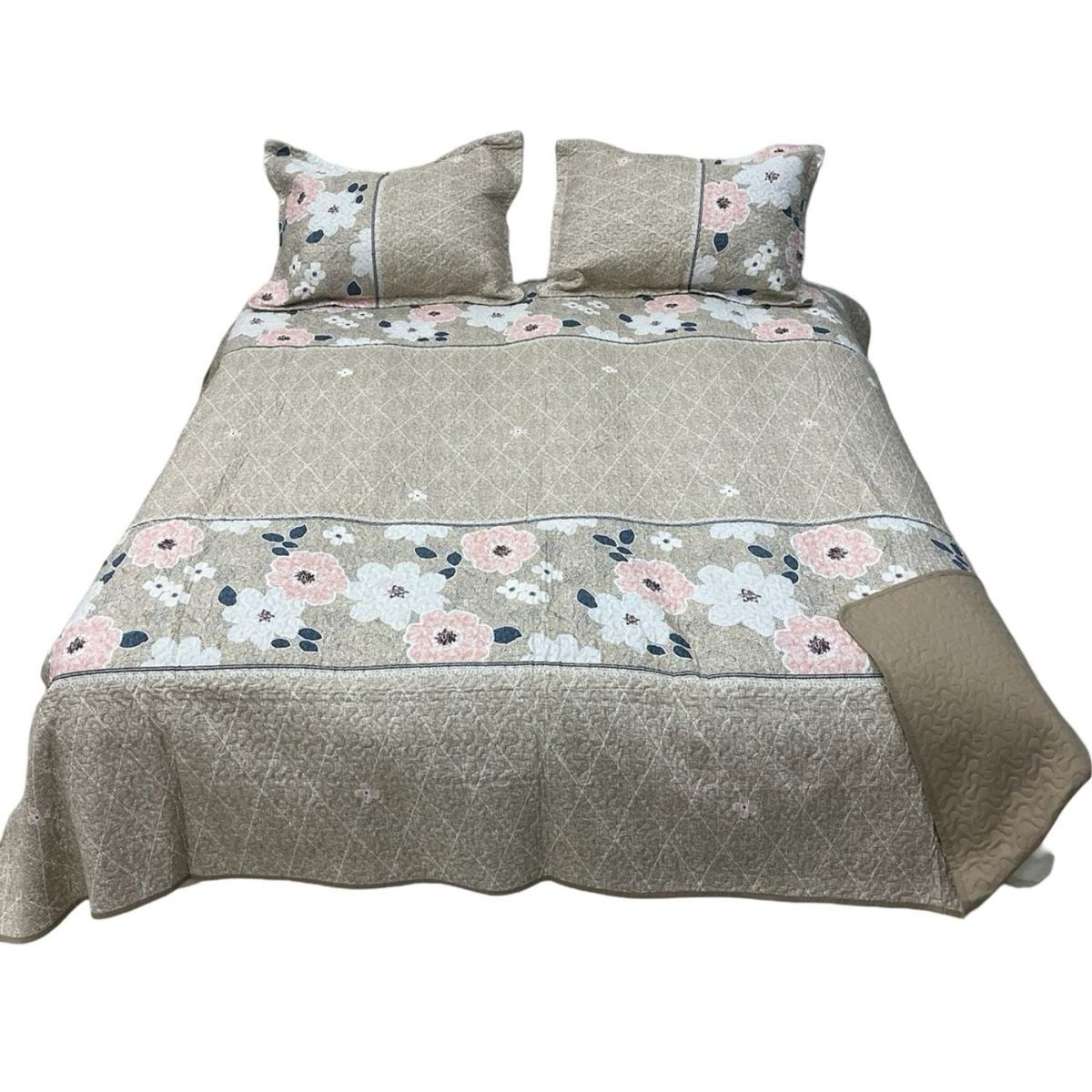 GENERICO - Quilt Reversible 2P - Primavera y Verano D26