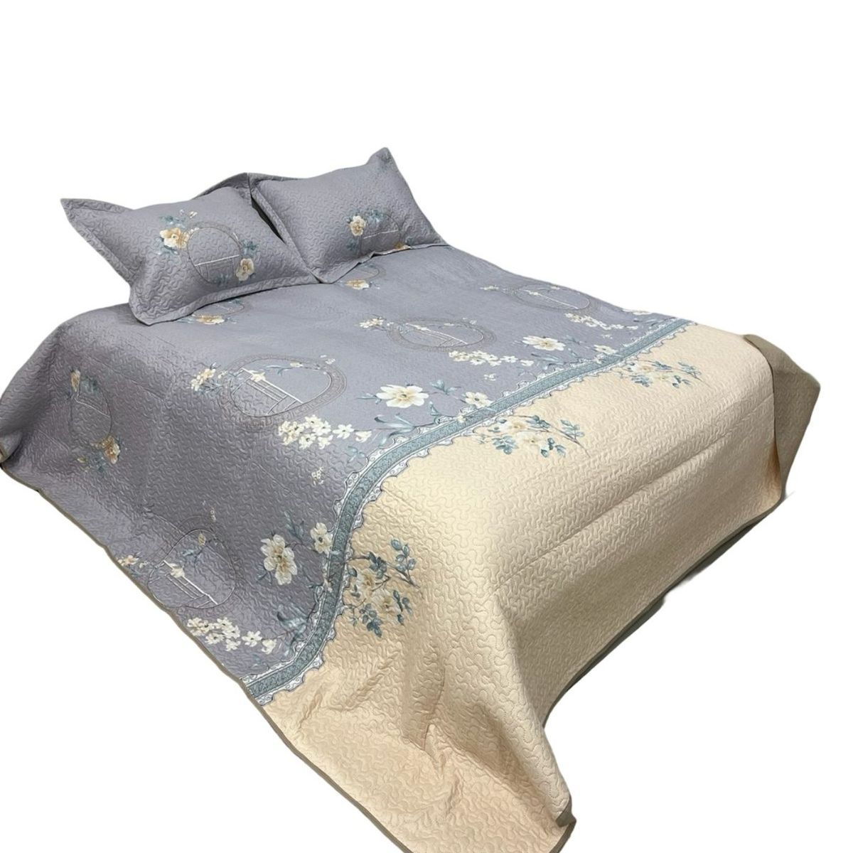 GENERICO - Quilt Reversible 2P - Primavera y Verano D18