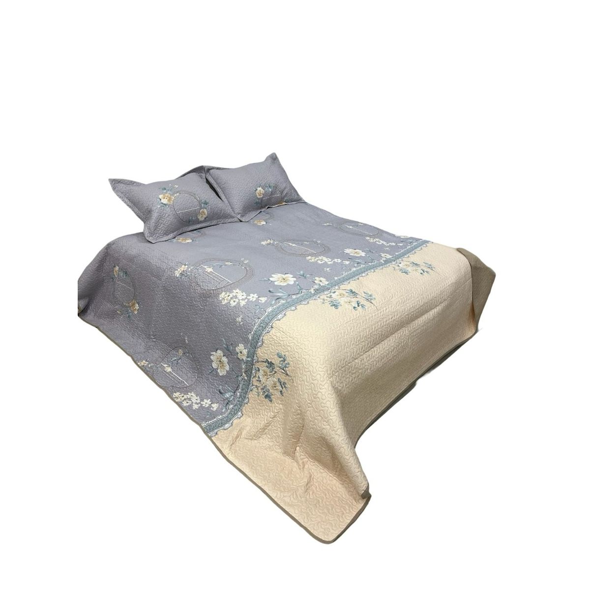 GENERICO - Quilt Reversible 2P - Primavera y Verano D18