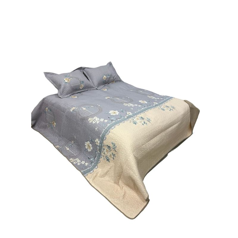 GENERICO - Quilt Reversible 2P - Primavera y Verano D18