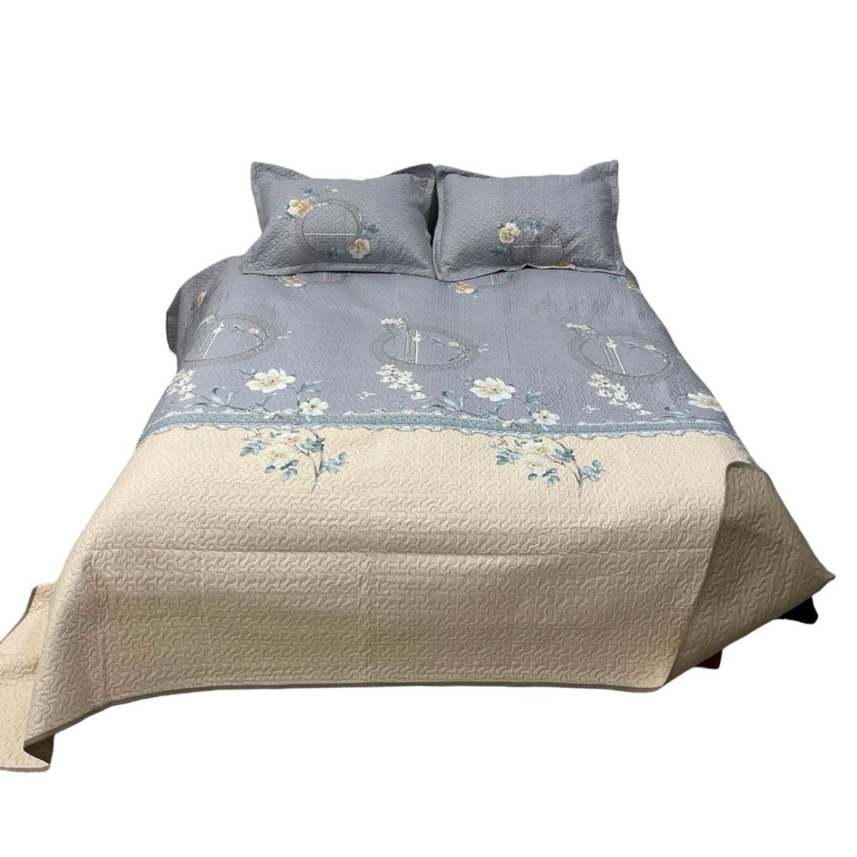 GENERICO - Quilt Reversible 2P - Primavera y Verano D18
