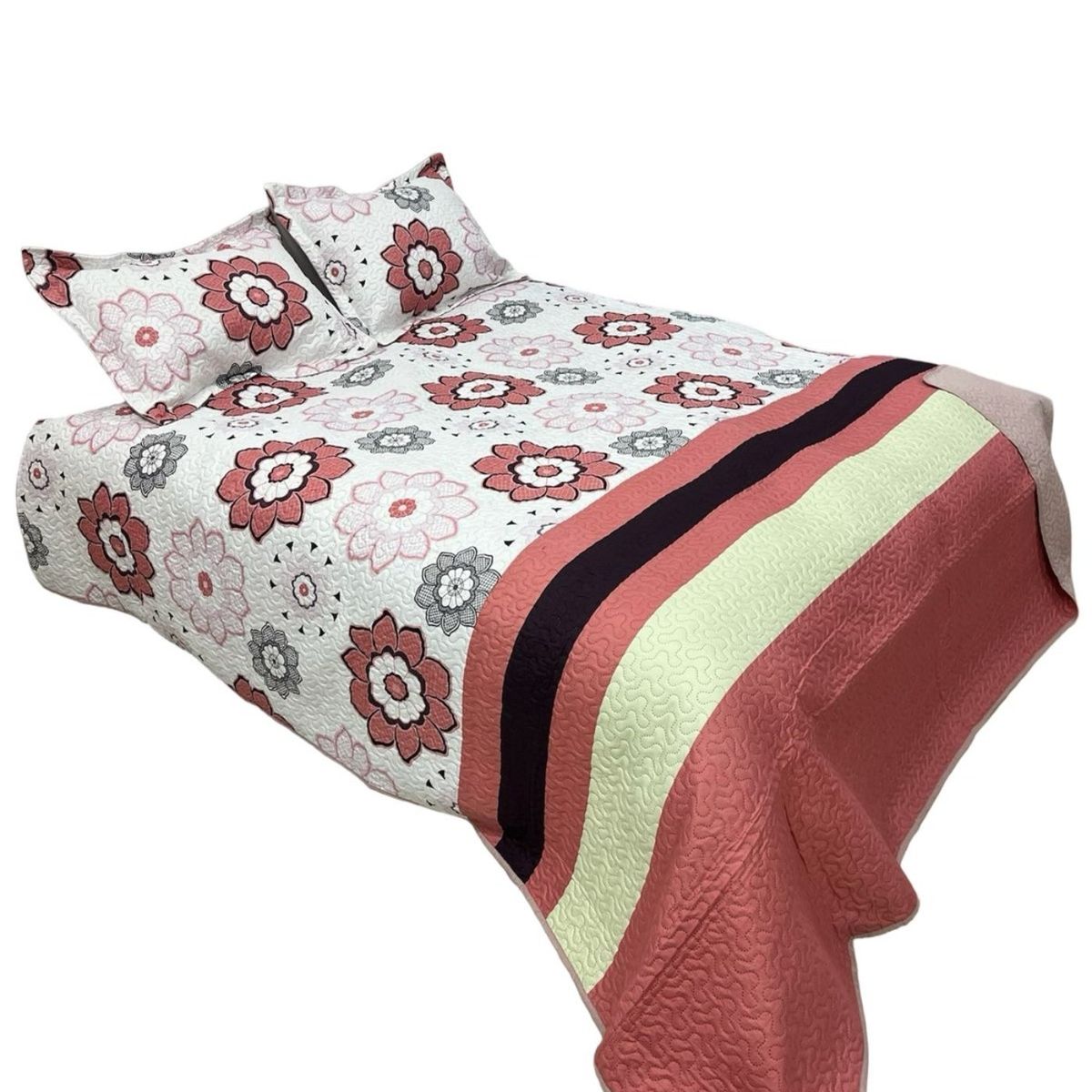GENERICO - Quilt Reversible 2P - Primavera y Verano D3