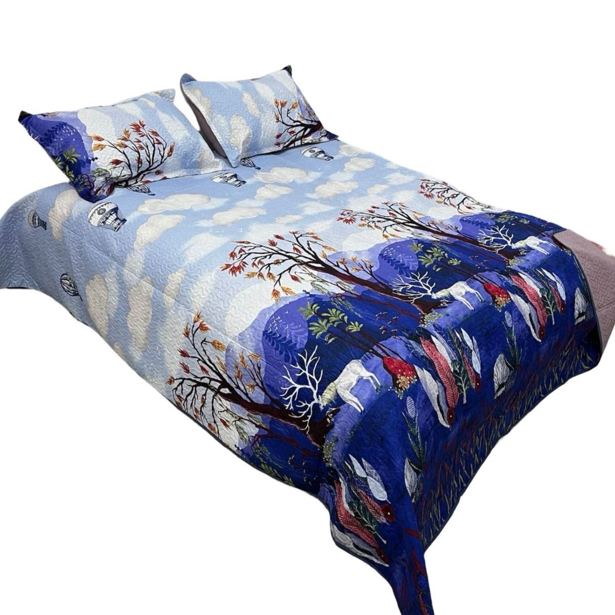GENERICO - Quilt Reversible 2P - Primavera y Verano D2