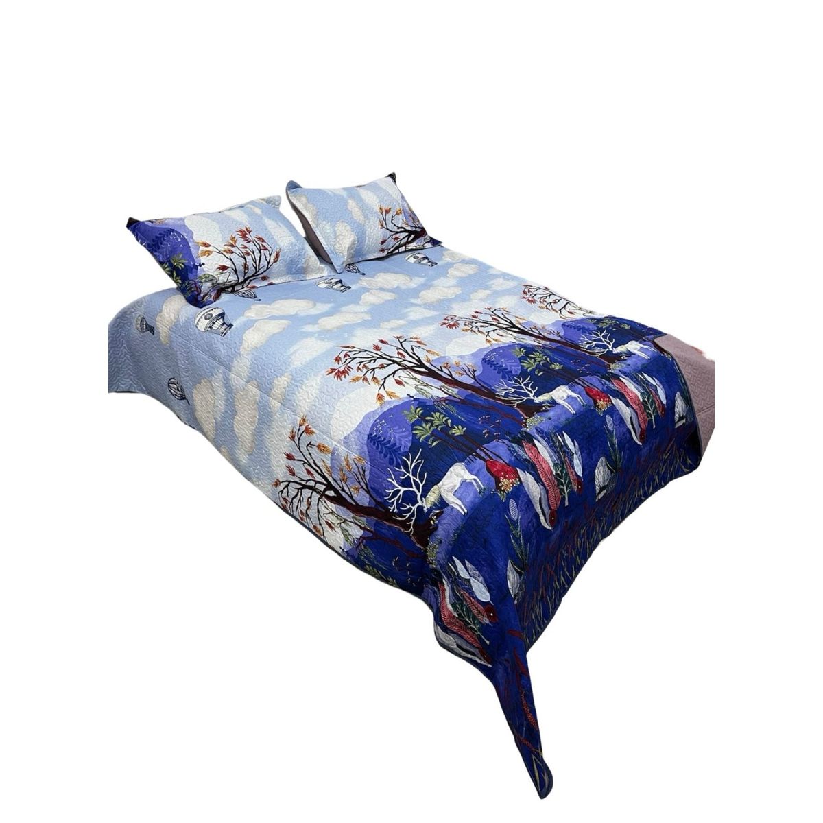 GENERICO - Quilt Reversible 2P - Primavera y Verano D2