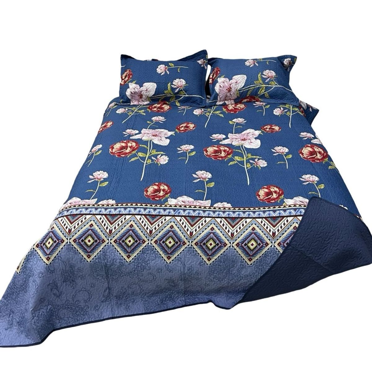 GENERICO - Quilt Reversible 2P - Primavera y Verano D7