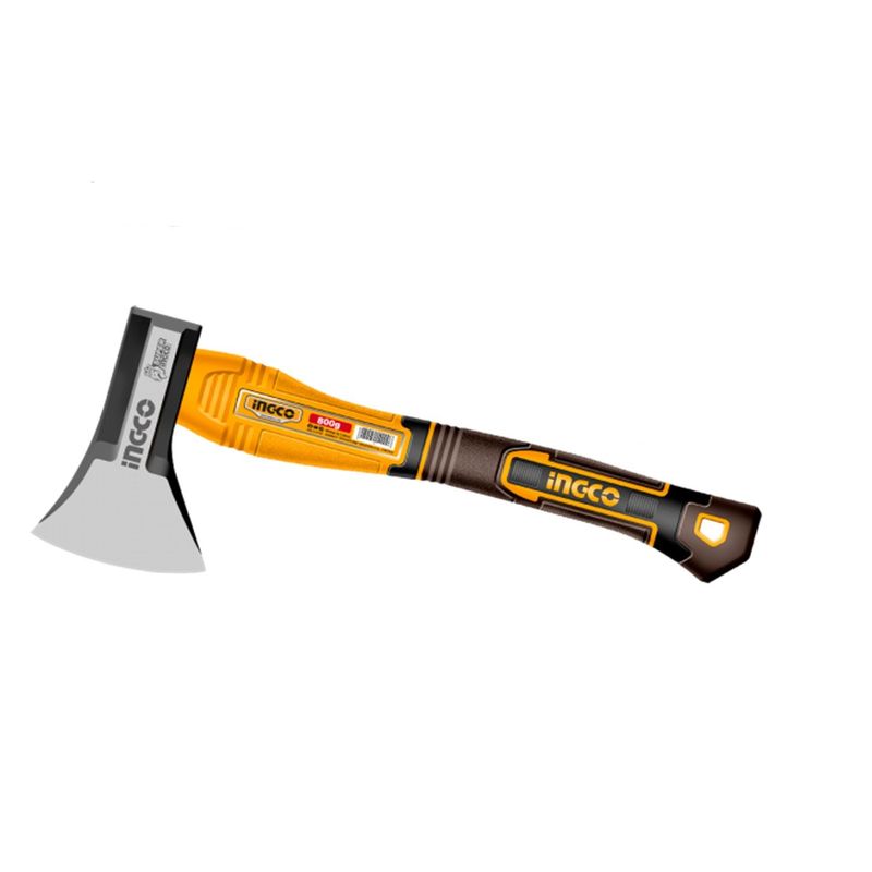 INGCO - Hacha Ingco Mango Fibra Vidrio 39 Cm 800 Grs  Hax081800