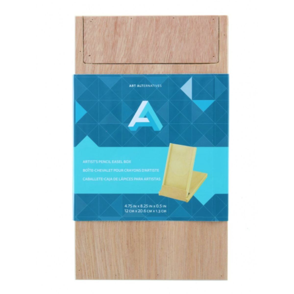GENERICO - Caja de Madera Art Alternatives Para 12 Lápices