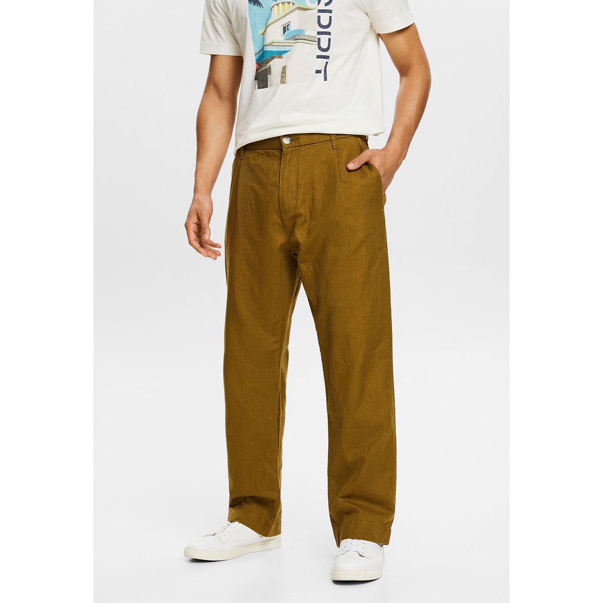 ESPRIT - Pantalón Corte Recto Hombre Esprit ESPRIT